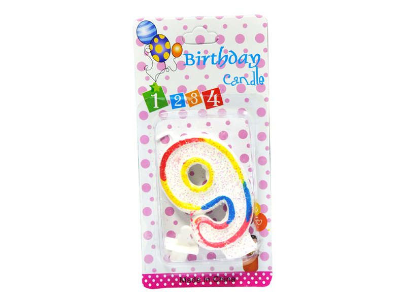 labudovic-party program eng-Birthday Candles Number 9