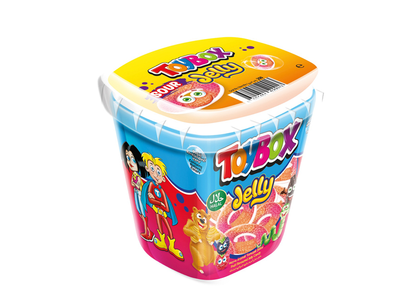 labudovic-toybox-Toy Box Jelly gumene bombone Sour Peach Rings 200g