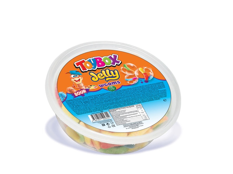labudovic-toybox-Toy Box Jelly gumene bombone Sour Worms 250g